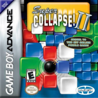 Super Collapse II GameBoy Advance  box art